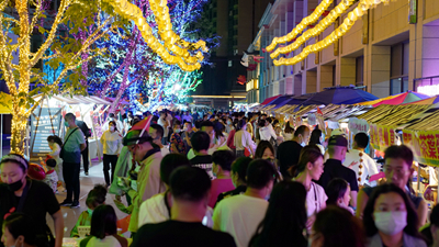 夏日氛圍感拉滿！“煙火氣”里的夜西寧