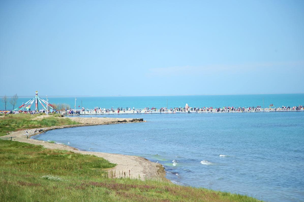 水碧天藍，青海湖秋光正好