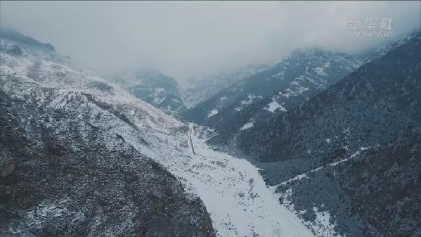 青海互助：雪后高原林場(chǎng)